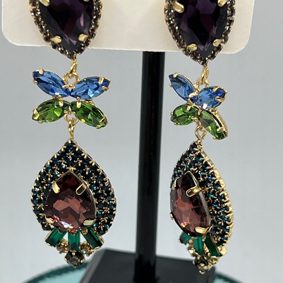 Baubles Chandelier Austrian Crystal Silver Earrings $12 EA or Bundle 3/$20 - Picture 4 of 7